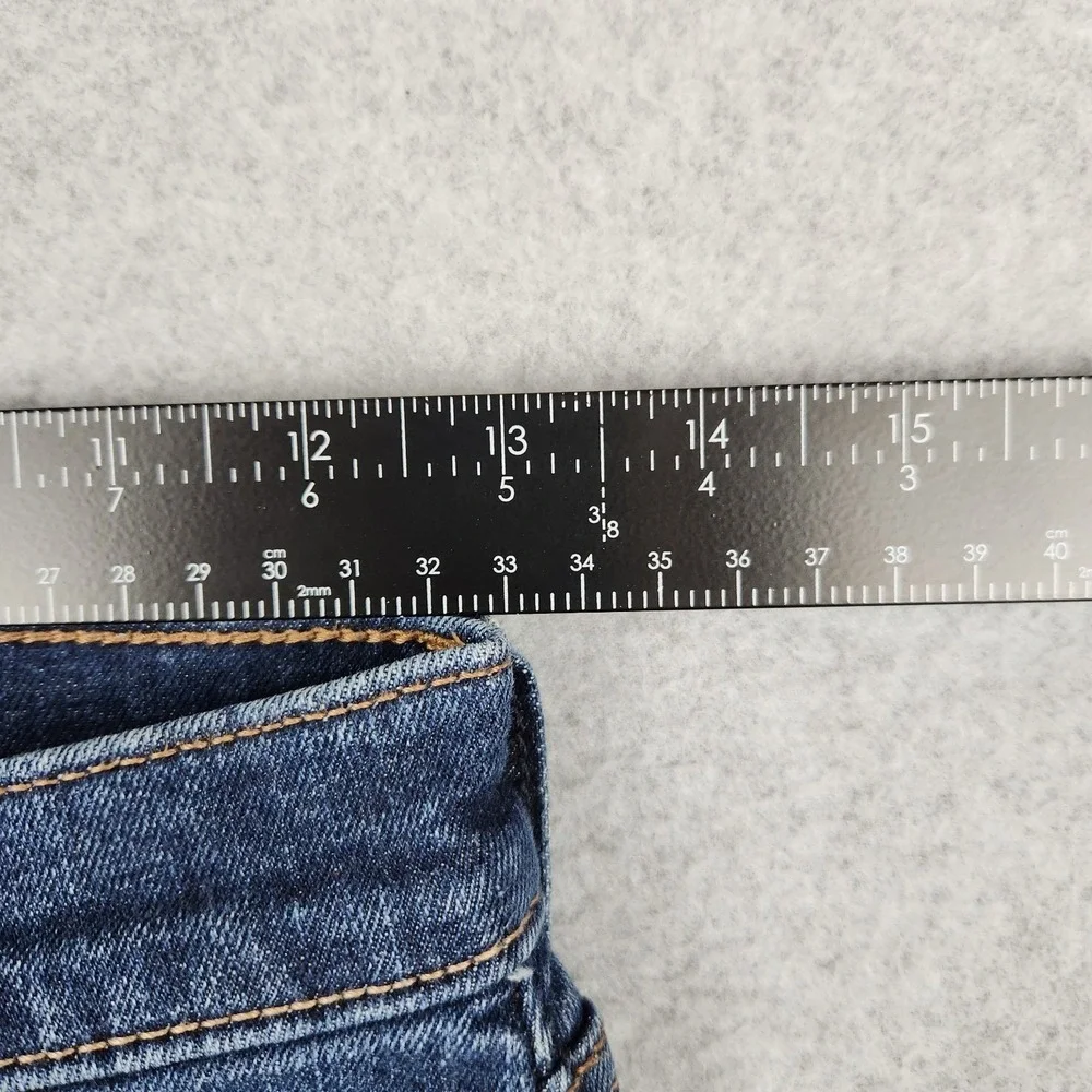 Hollister Super Skinny Stretchy Jeans Women's‎ Size W26 L29 Actual Dark Wash 10s